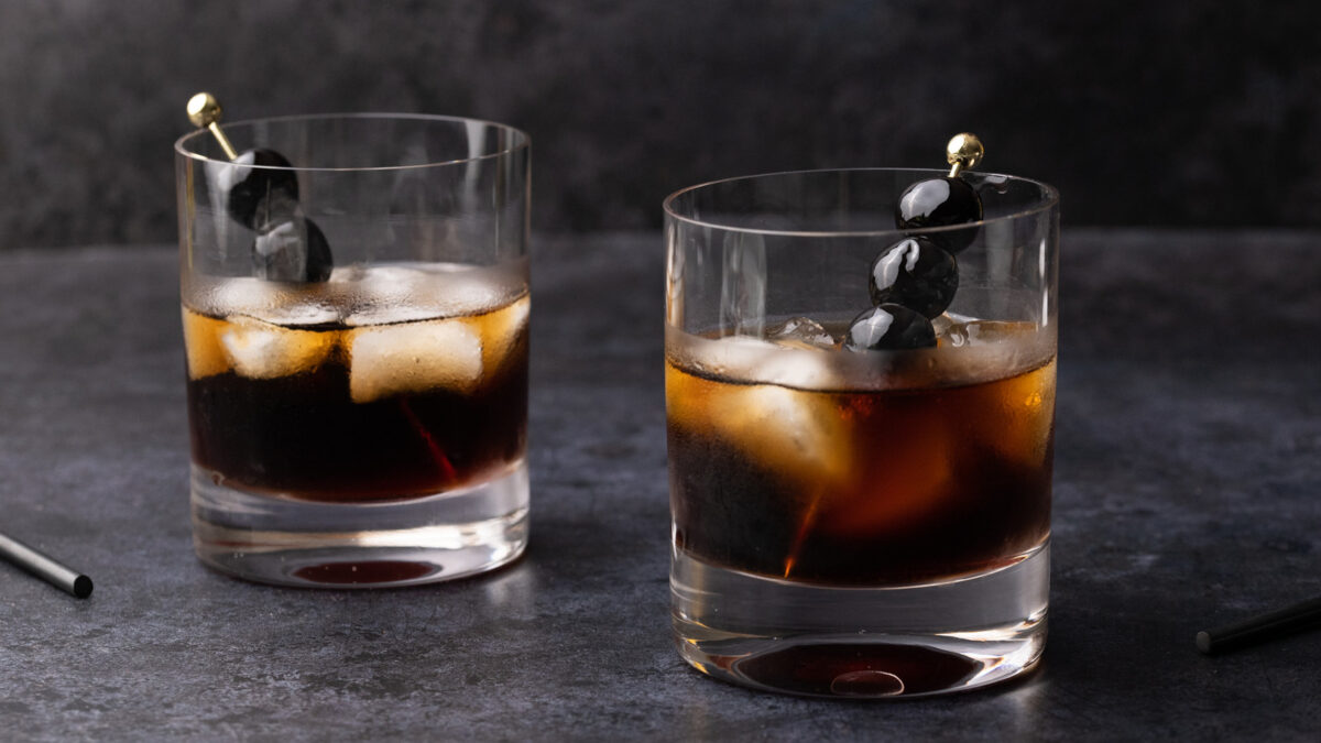 black russian cocktail