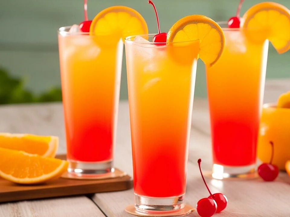 Tequila sunrise cocktail 2